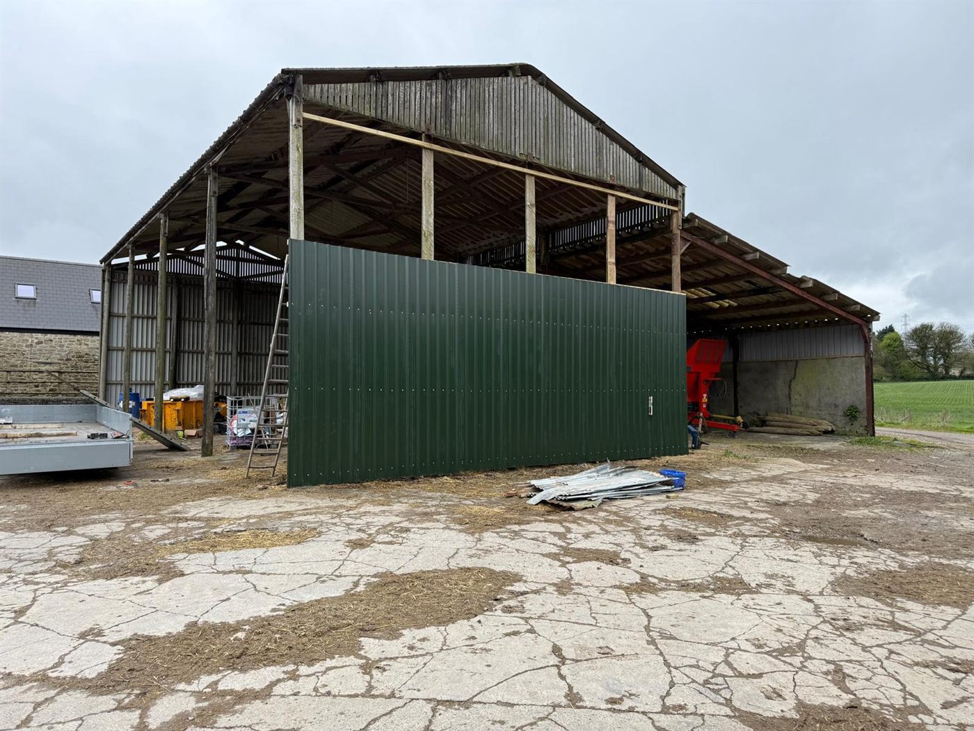 New green wall cladding